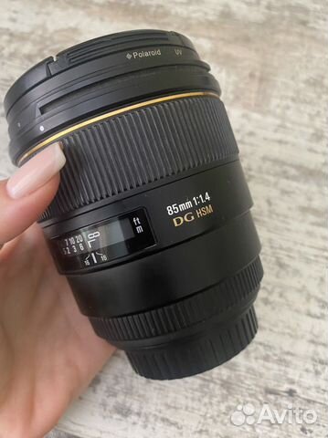 Объектив sigma 85mm f 1.4 ex для canon