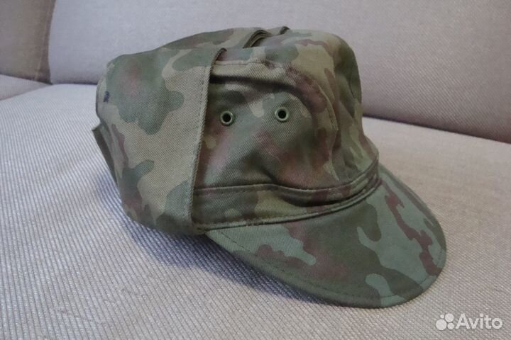 Военная кепка фуражка с ушами. Камуфляж. р 59