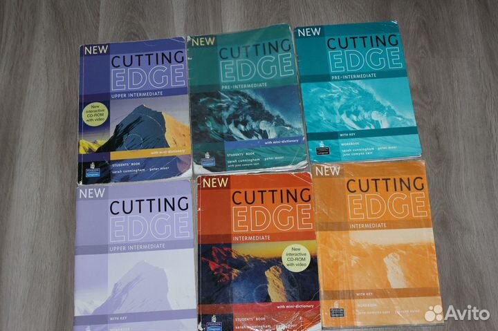 Учебник Cutting Edge с диском,словарем,раб. тет