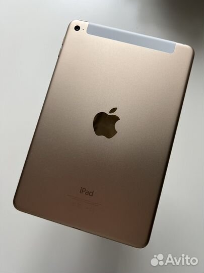 iPad Mini 4 128GB Wi-Fi + LTE 100 родной батареи
