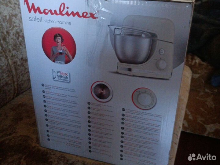 Кухонная машина Moulinex Soleil QA250A10 белый