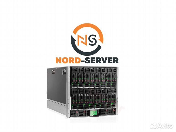 HPE BladeSystem C7000 G3 + 8x BL460c Gen9 2SFF