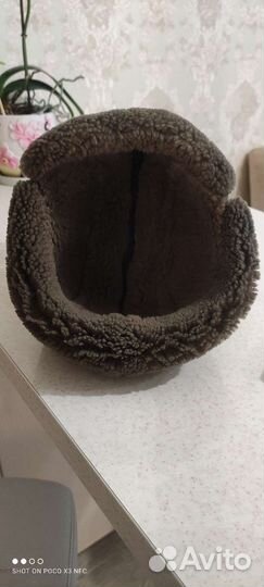 Шапка мужская натуральная, обхват 54-56 см