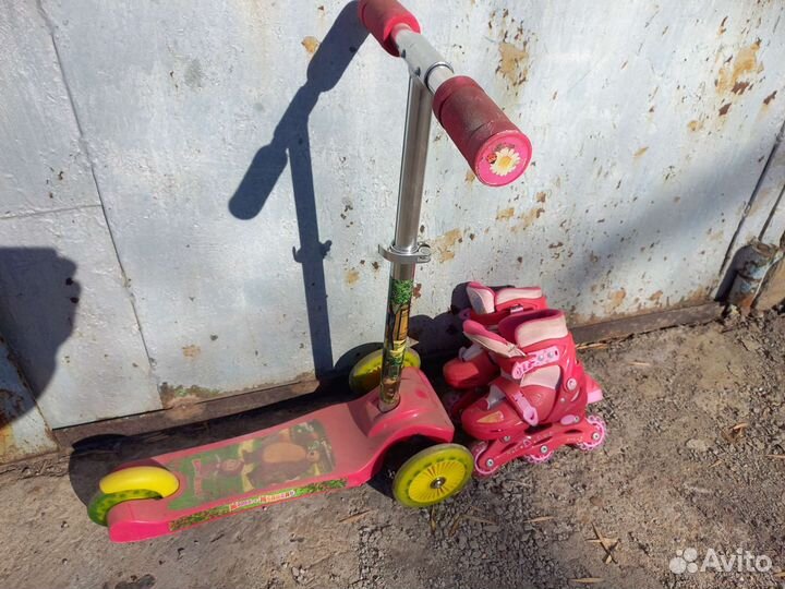 Самокат и ролики 26-29 размер