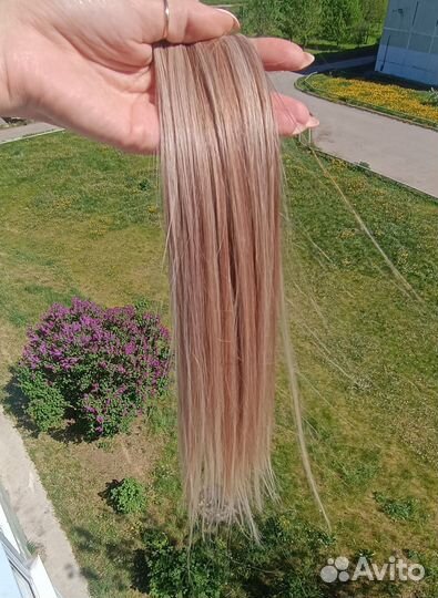 Волосы для наращивания натуральные, 155 капсул