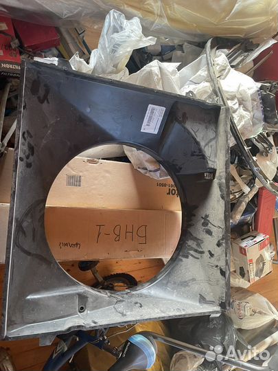 Дифузор радиатора Tayota Land Cruiser Prado 120