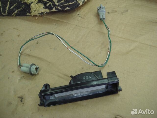 Рав4 Подсветка номера Toyota RAV4 2000-05