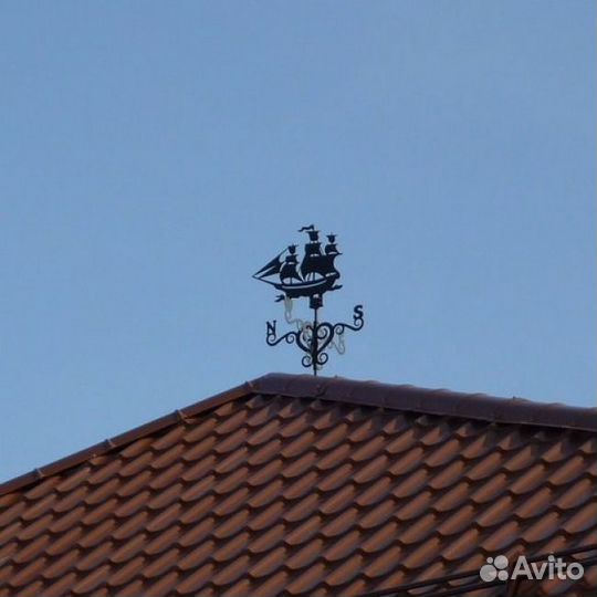 Флюгер Duck & Dog Люкс Корабль