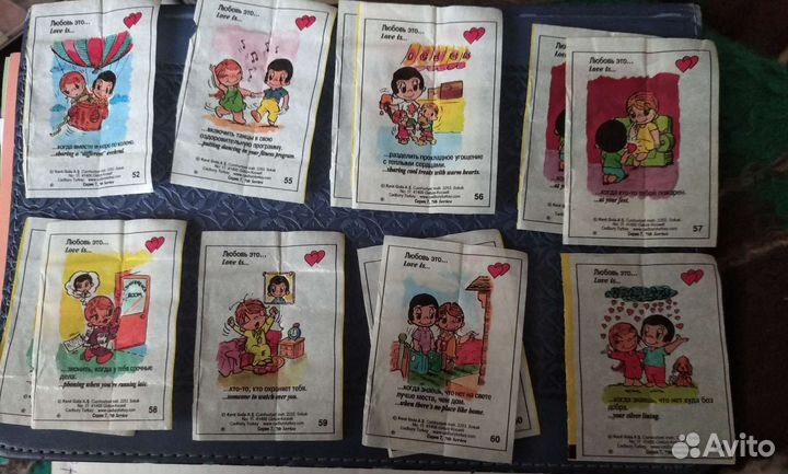 Вкладыши love is 7 серия