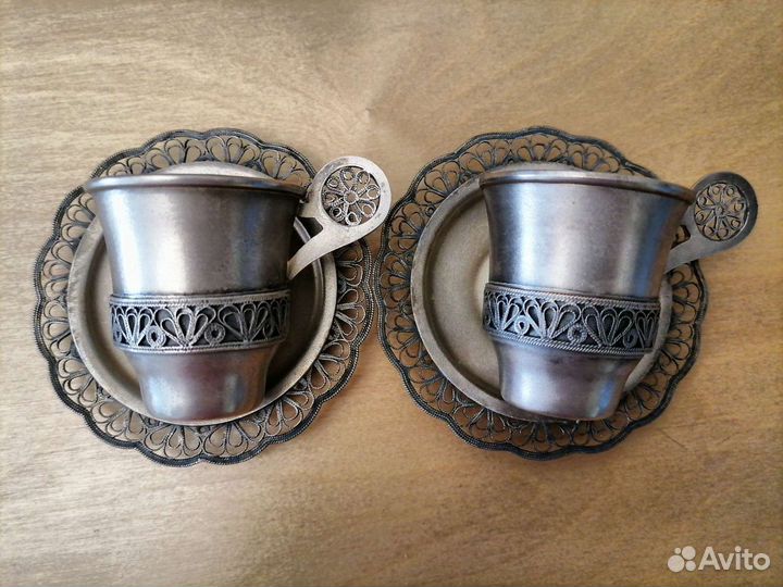 Набор посеребрение