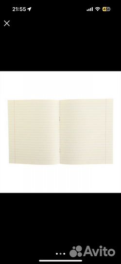 Тетради в линейку 12 листов, 60 штук