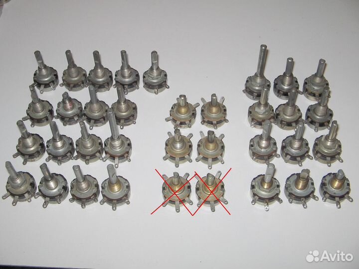 Потенциометры (переменные резисторы) СССР