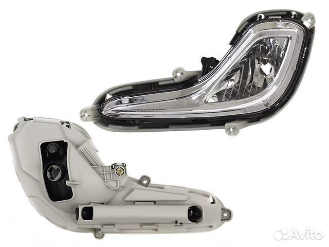 Фара противотуманная Хендай Солярис/Solaris 10-14