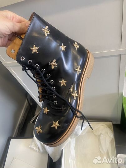 Ботинки детские Gucci пчёлы