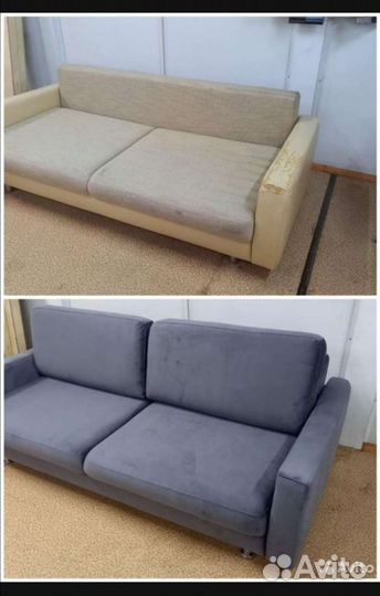 Ремонт и перетяжка мягкой мебель