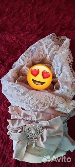 Комплект бортиков+балдахин+конверт на выписку