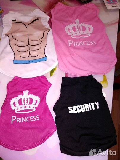 Маечки для собачек и кошек