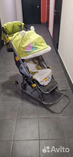 Коляска санки