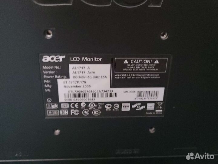Монитор Acer