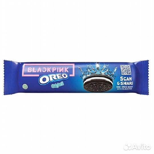 Печенье oreo blackpink оригинальное, 119,6г