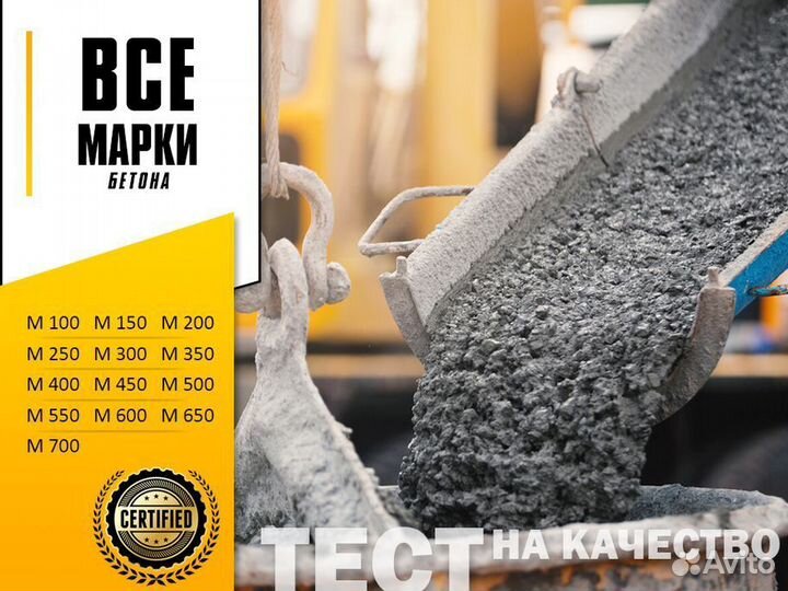 Бетон с доставкой от куба