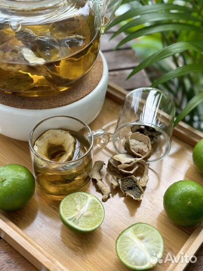 Бергамот сушеный для чая дольки Pakpron herb