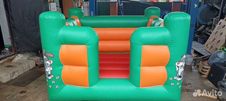 Детский надувной батут бу