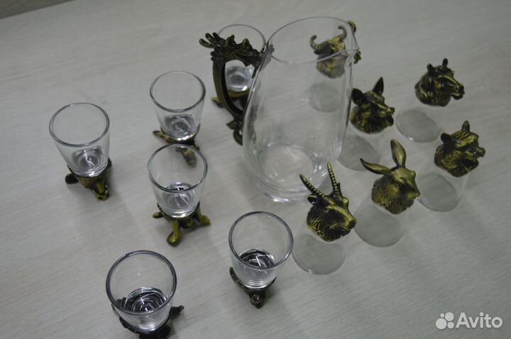Набор рюмок перевертышей 