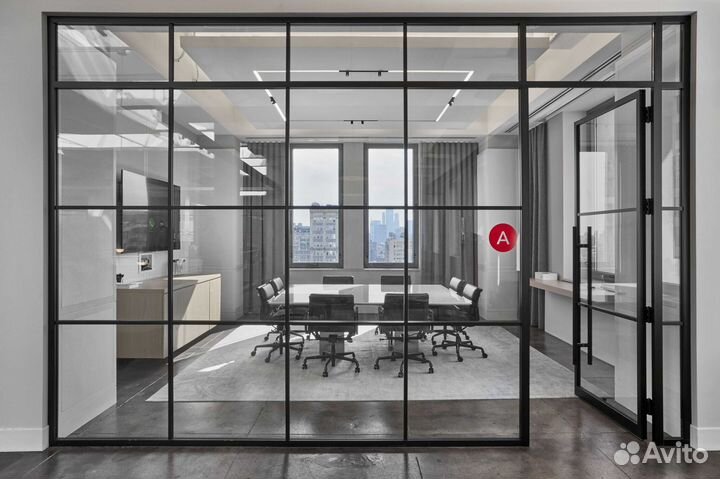 Стеклянные перегородки каталог