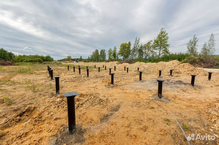 Винтовые сваи под ключ