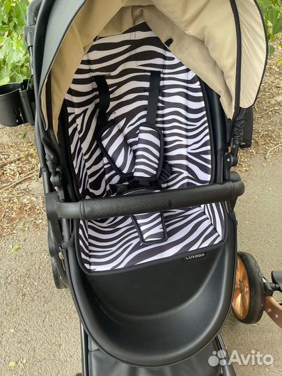 Коляска трансформер luxmom 608/2