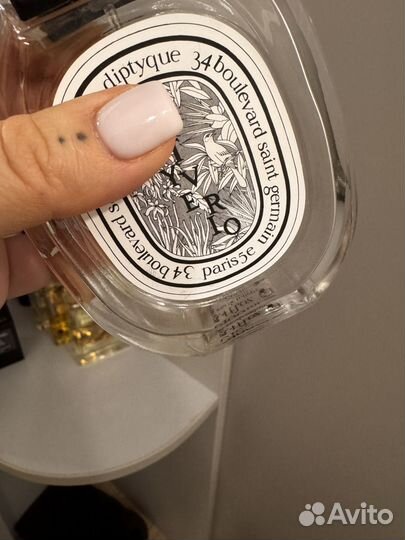 Пустой флакон diptyque vetyverio оригинал