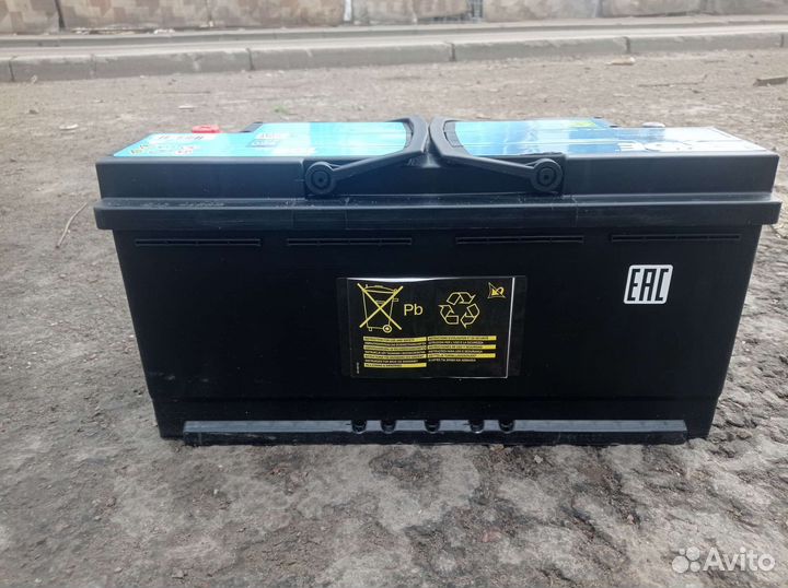 Аккумулятор автомобильный 105 ah. Exid AGM