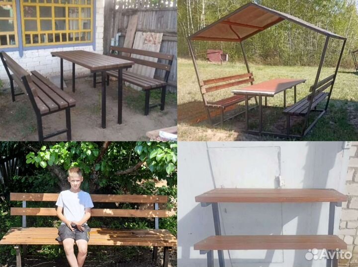 Лавки,беседки,комплекты на кладбище