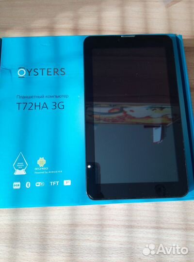 Планшет Oysters T72HA 3G