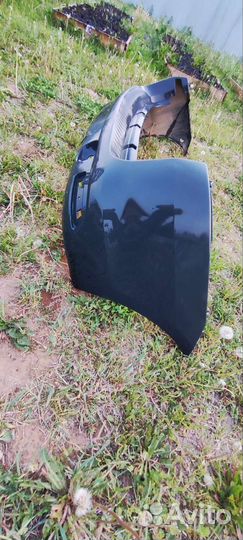 Бампер задний на Ларгус не крашенный б/у