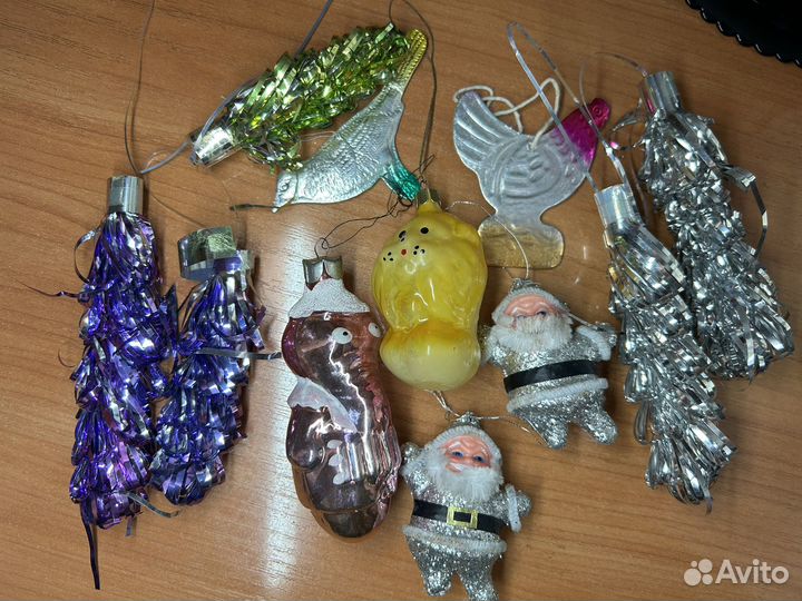 Елочные игрушки СССР