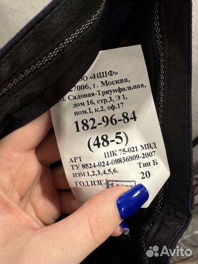 Брюки пш парадные мвд