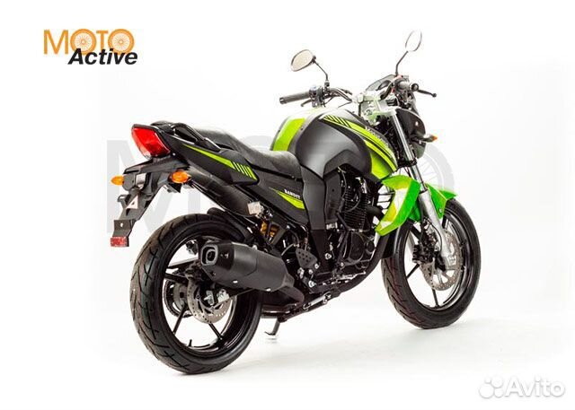 Мотоцикл дорожный Motoland bandit 250 зеленый