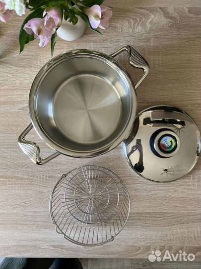 Кастрюля пароварка Zepter TF 037-20. Новая