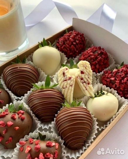 Клубника в бельгийском шоколаде