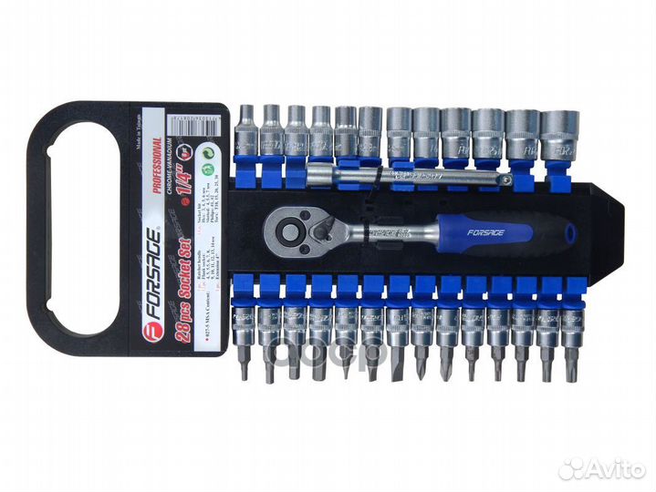 Forsage Набор инструментов головок и бит с трещ