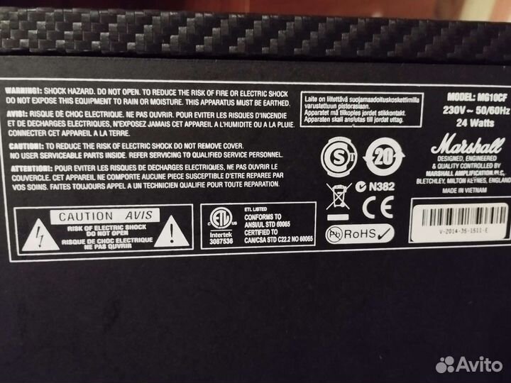 Гитарный Комбоусилитель Marshall MG10CF