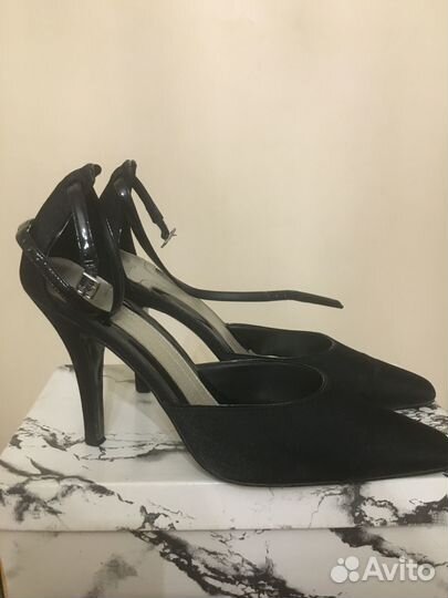 Черные туфли 40 размер