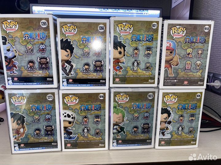 Фигурки Funko pop One piece (читайте описание)