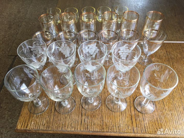 Рюмки стопки стаканы