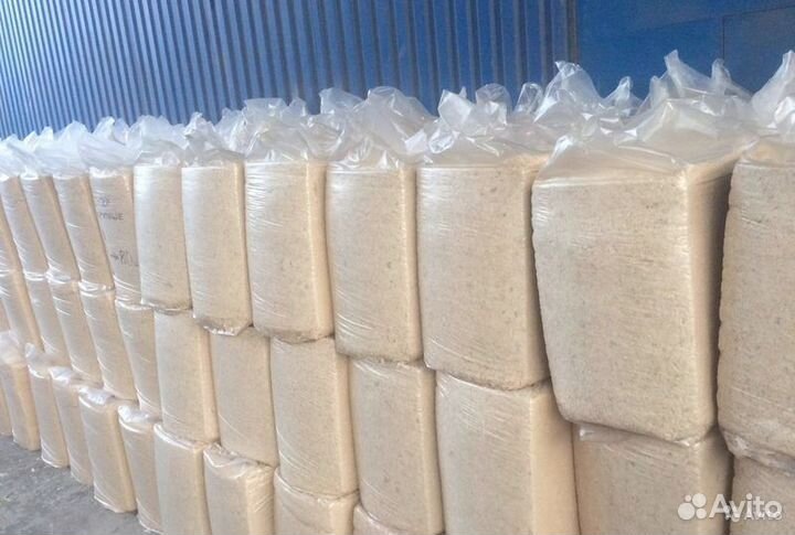 Стружка древесная в брикетах оптом