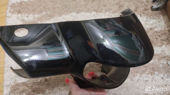 Пластик облицовка фары Suzuki Lets 4