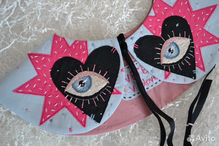 Воротник ручной работы