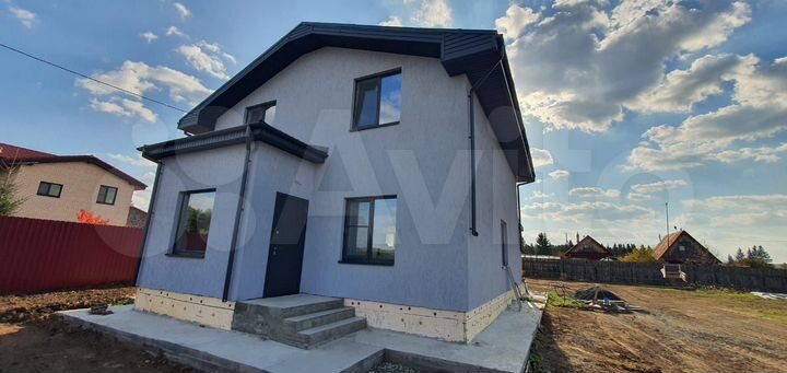 Коттедж 157 м² на участке 15 сот.